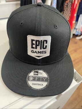 New Era Black Epic Games 9FIFTY Snapback Hat